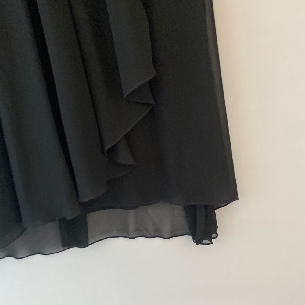 Connected Apparel Beautiful Black Cocktail Dress - Picture 9 of 13